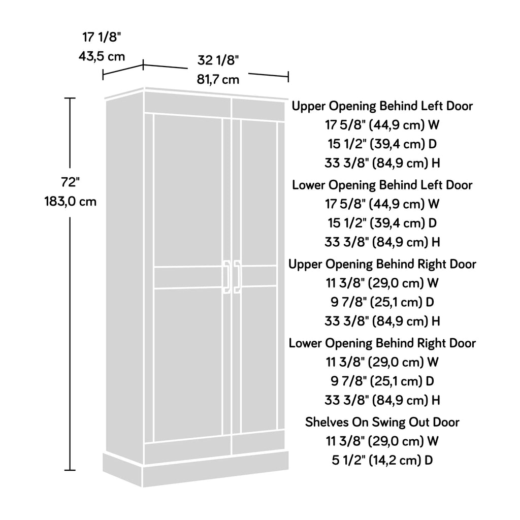 Spring Maple Finish Storage Cabinet O57552
