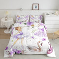 Pink Castle Comforter Set J401