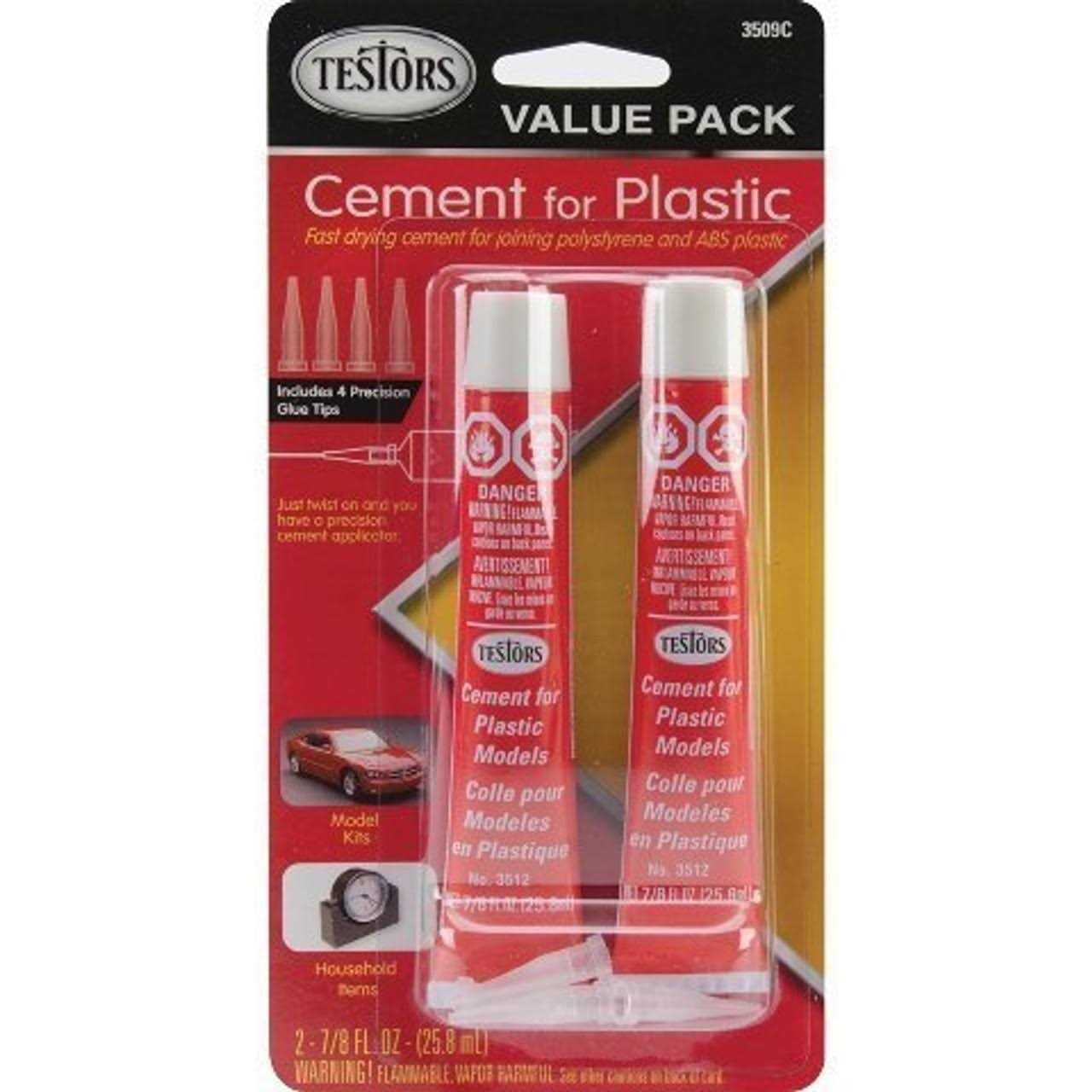 Testors Cement for Plastic Value Pack V438646