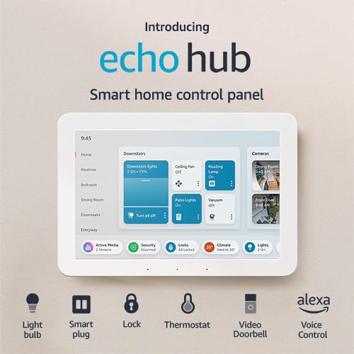 8” smart home control panel with Alexa Z604