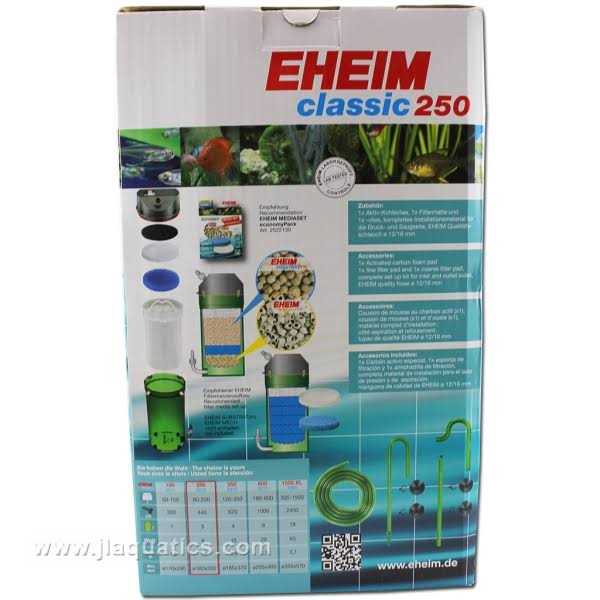 External Canister Filter Classic 250 S93580