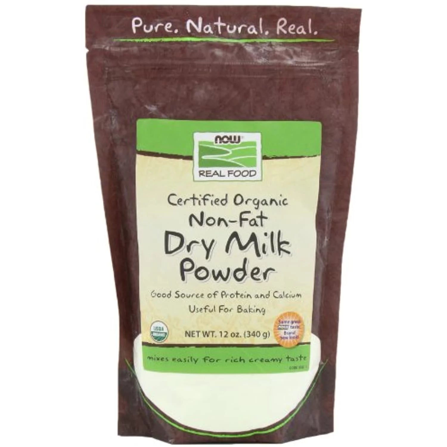 Non Fat Dry Milk Powder Organic, 12-Ounce (Pack Of 2) Q411440