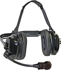 Dual-Muff Headset with FlexBoom Microphone, Foam Pads and Black Earshells R27624