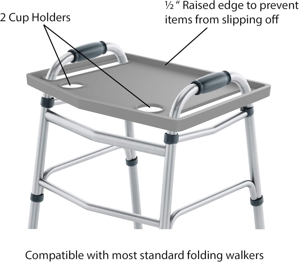 Walker Tray with Holders, 1 Count S953529
