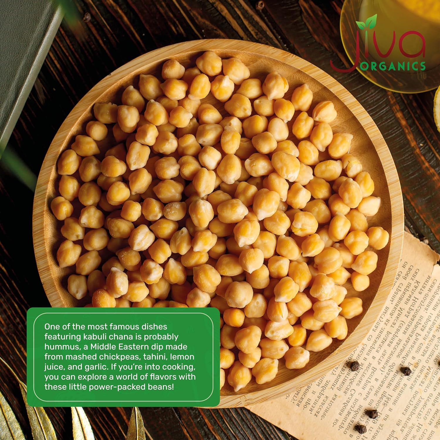 Organic Raw Chickpeas 4 LB R729075