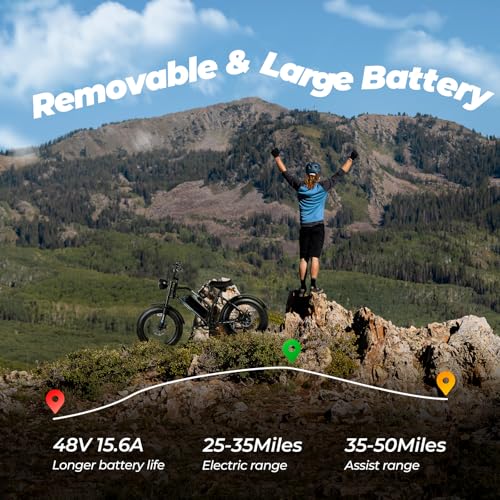 1500W 48V 15.6AH 20x4" Electric Bike I38970