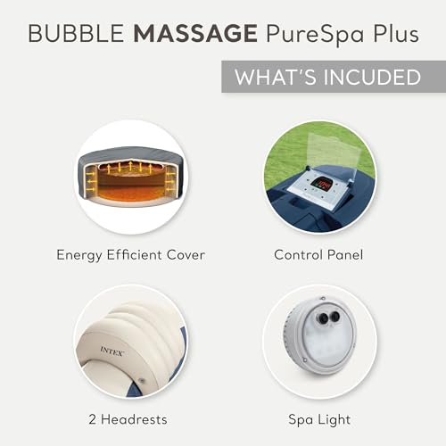 6 Person Capacity 85" x 28" Spa Set with Spa Cover N603