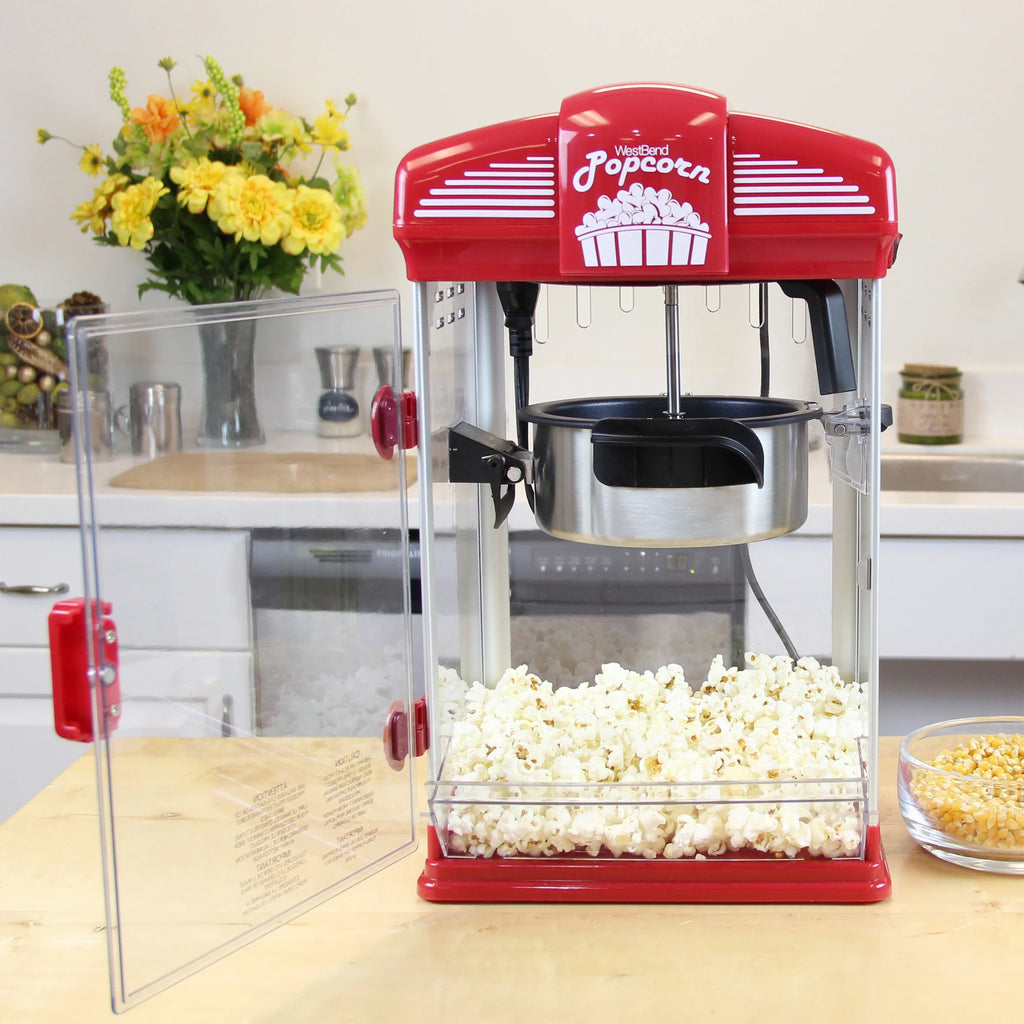 Hot Oil Popcorn Popper Machine, Nonstick Kettle K8710