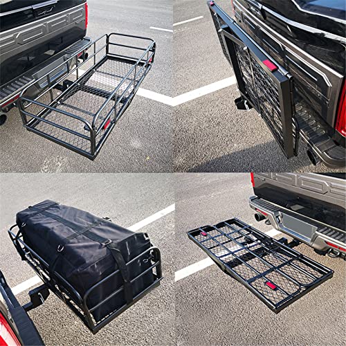 500 Lbs Heavy Duty Folding Cargo Carrier 60" x 24" x 14.4" G435