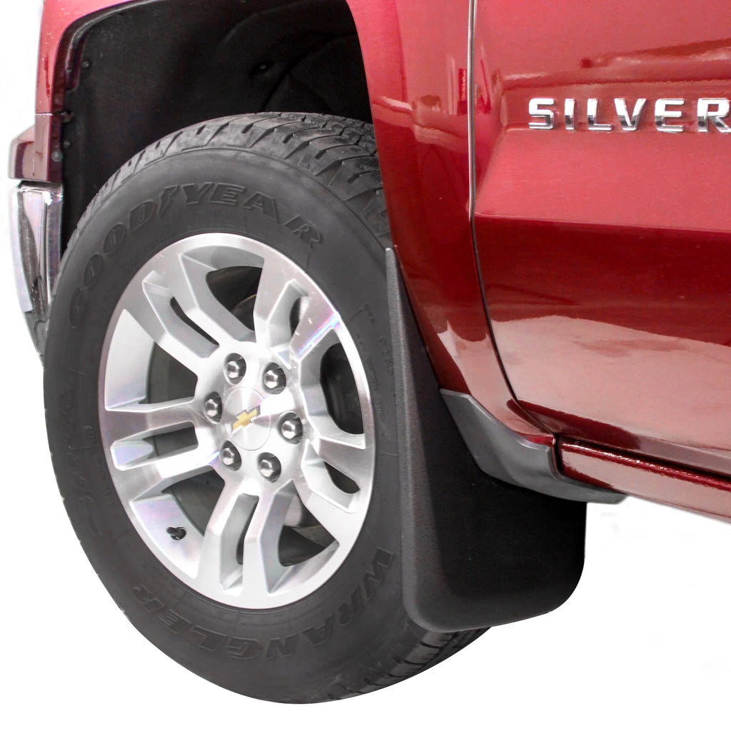 Molded Splash Mud Flaps Custom Fit Front Only 2 Piece Set D824012