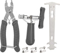 Bike Repair Chain Tool Set with Chain Checker and Link Plier X998929