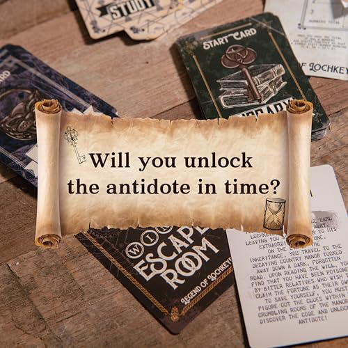 Escape Room Game Wine Bottle Puzzle Box G8598