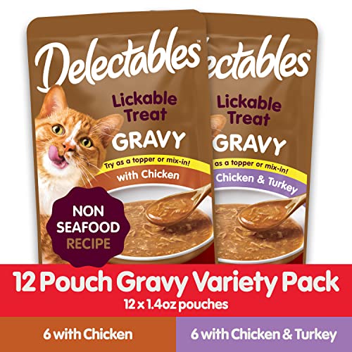 12 Pack 1.40 Ounce Chicken Flavor Lickable Wet Cat Treat W24502