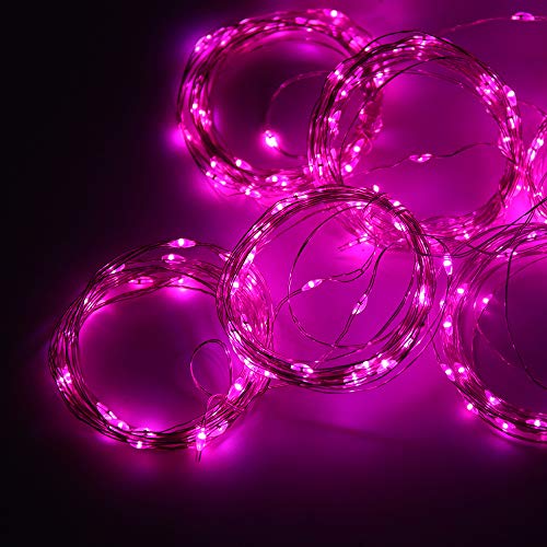 300 LED Curtain Christmas String Lights with Remote Control USB Power 8 Lighting Modes Red Lights 9.8ft x 9.8ft E59841