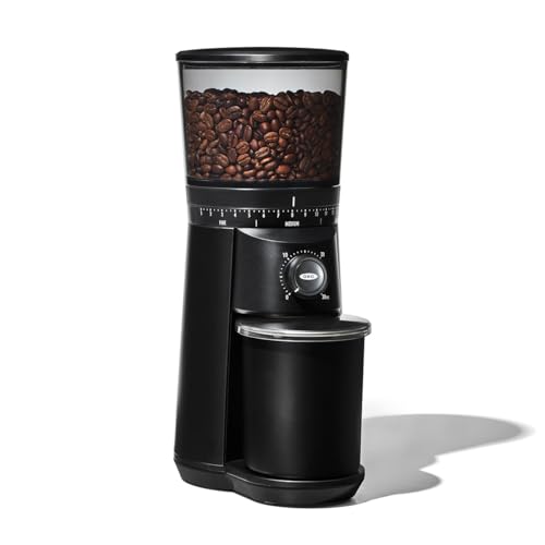 Matte Black Conical Burr Coffee Grinder J729790