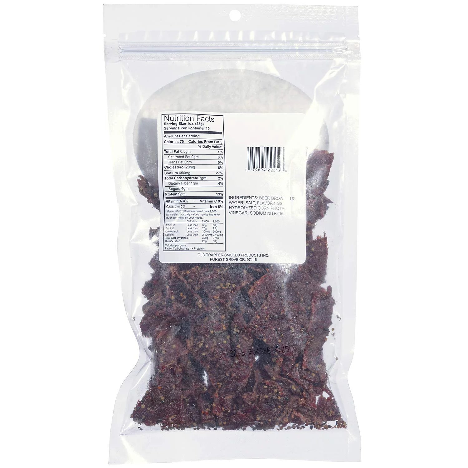 Spicy Beef Jerky 10oz 1ct Bag I44948