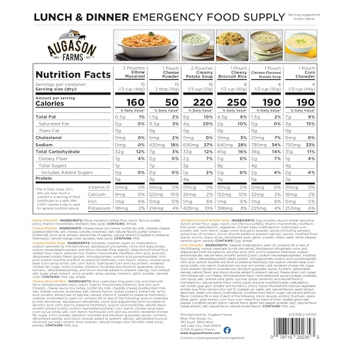 92 Servings Dehydrated Meal Kit Variety Pail P205