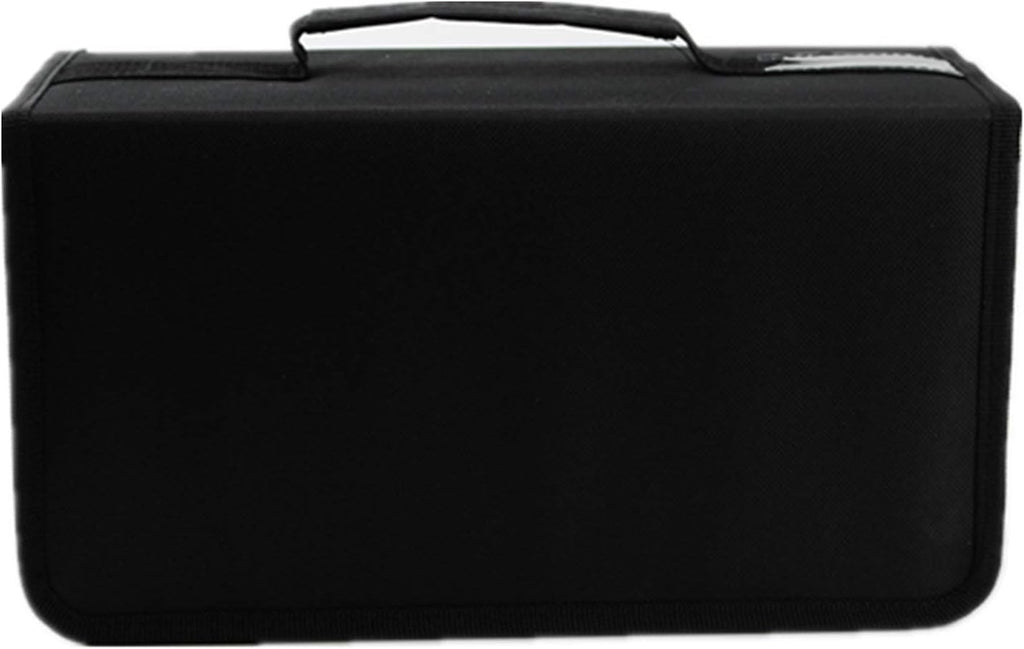 168 Capacity Black CD/DVD Case Holder R228