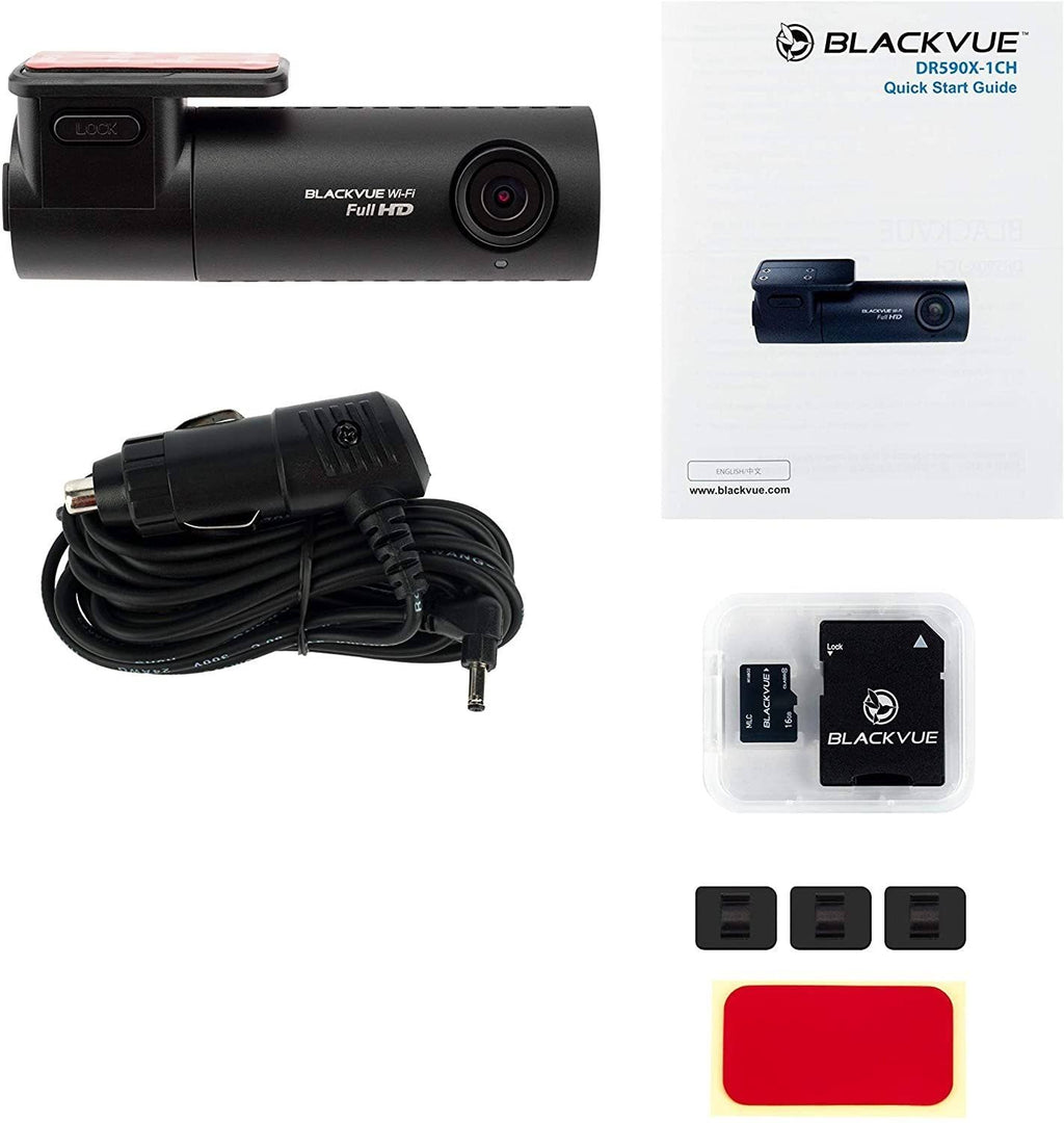 Full HD Wi-Fi Dashcam with 32GB microSD Card B612