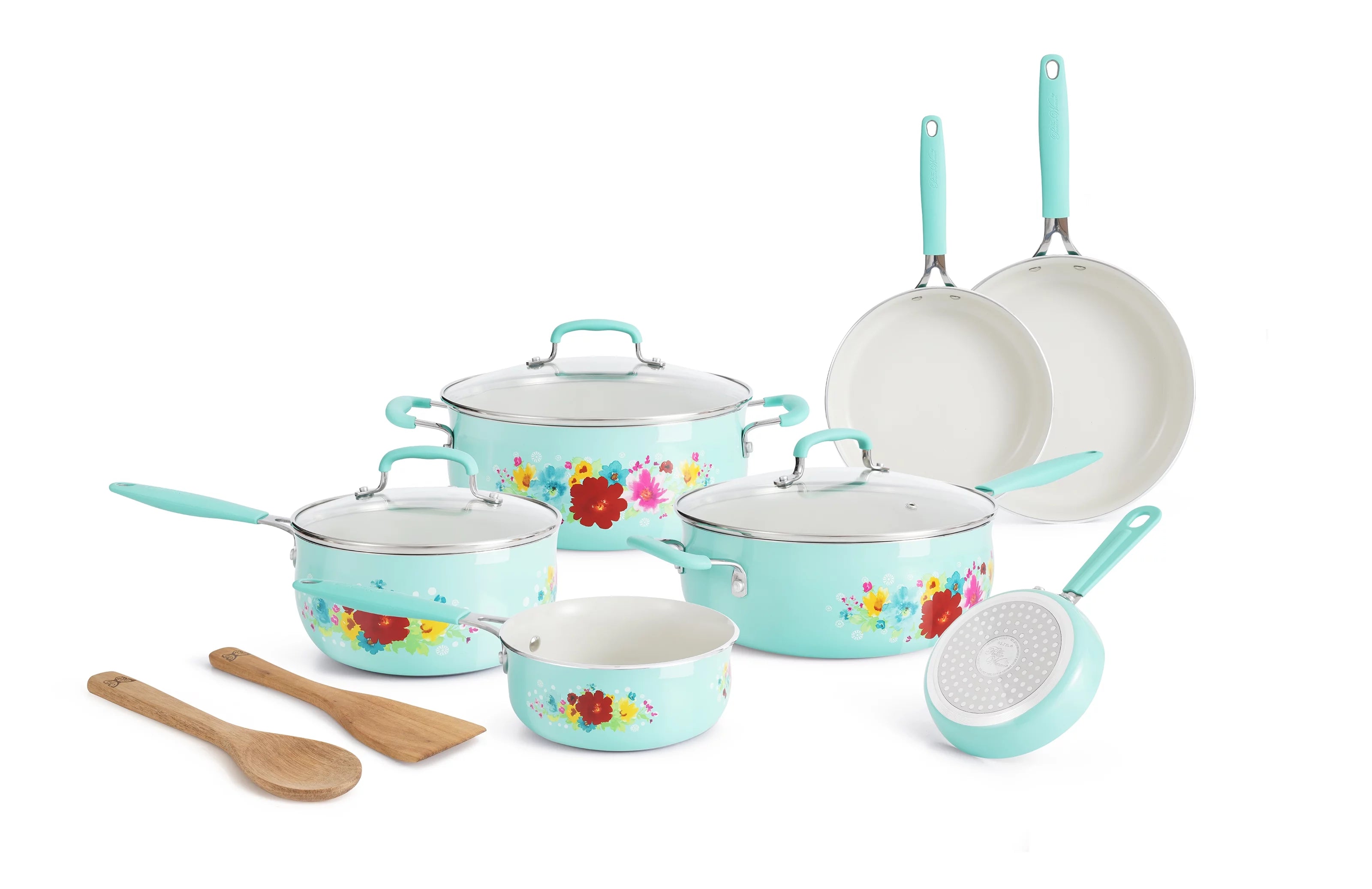 12 Piece Ceramic Cookware Set T2828