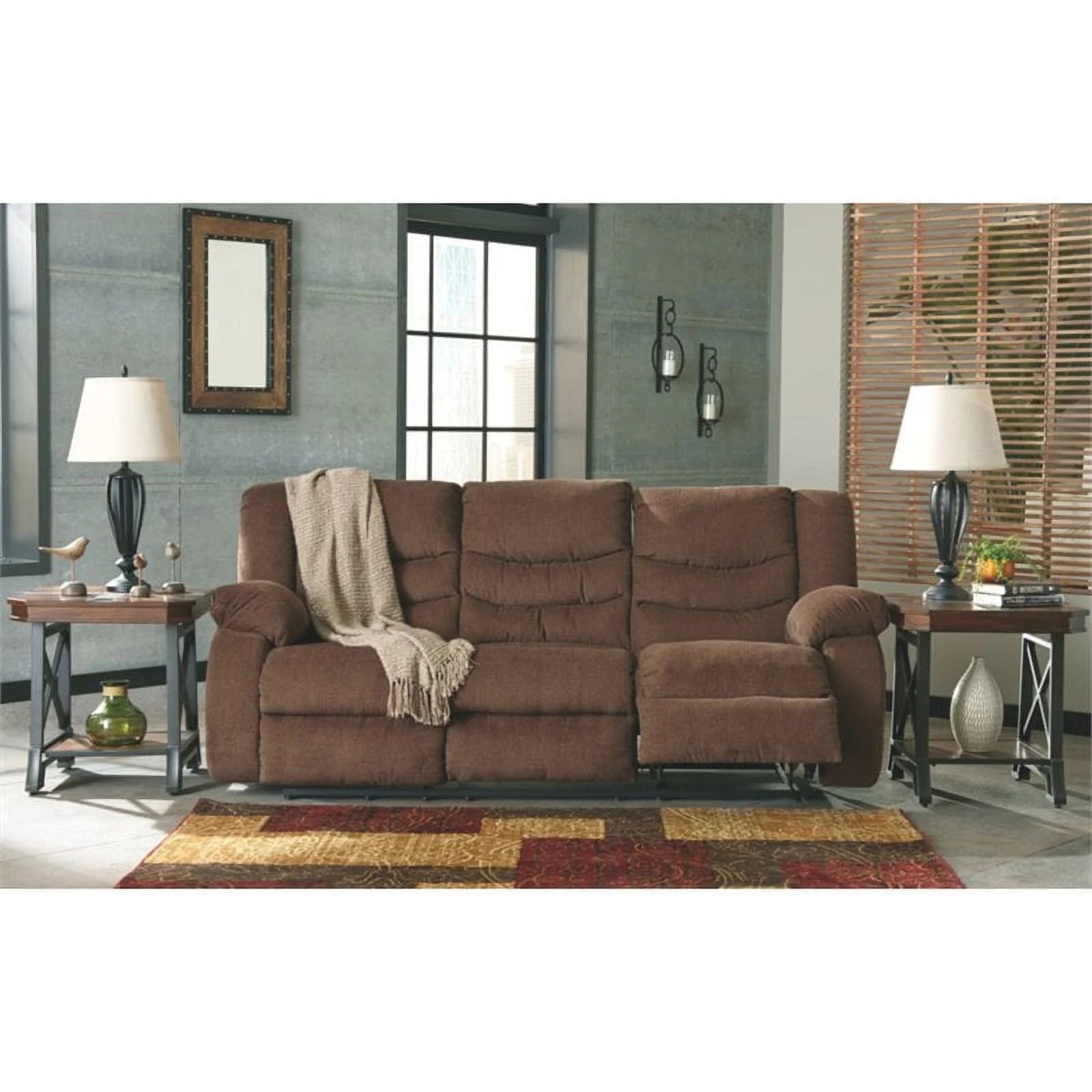 Chocolate Reclining Sofa U626744