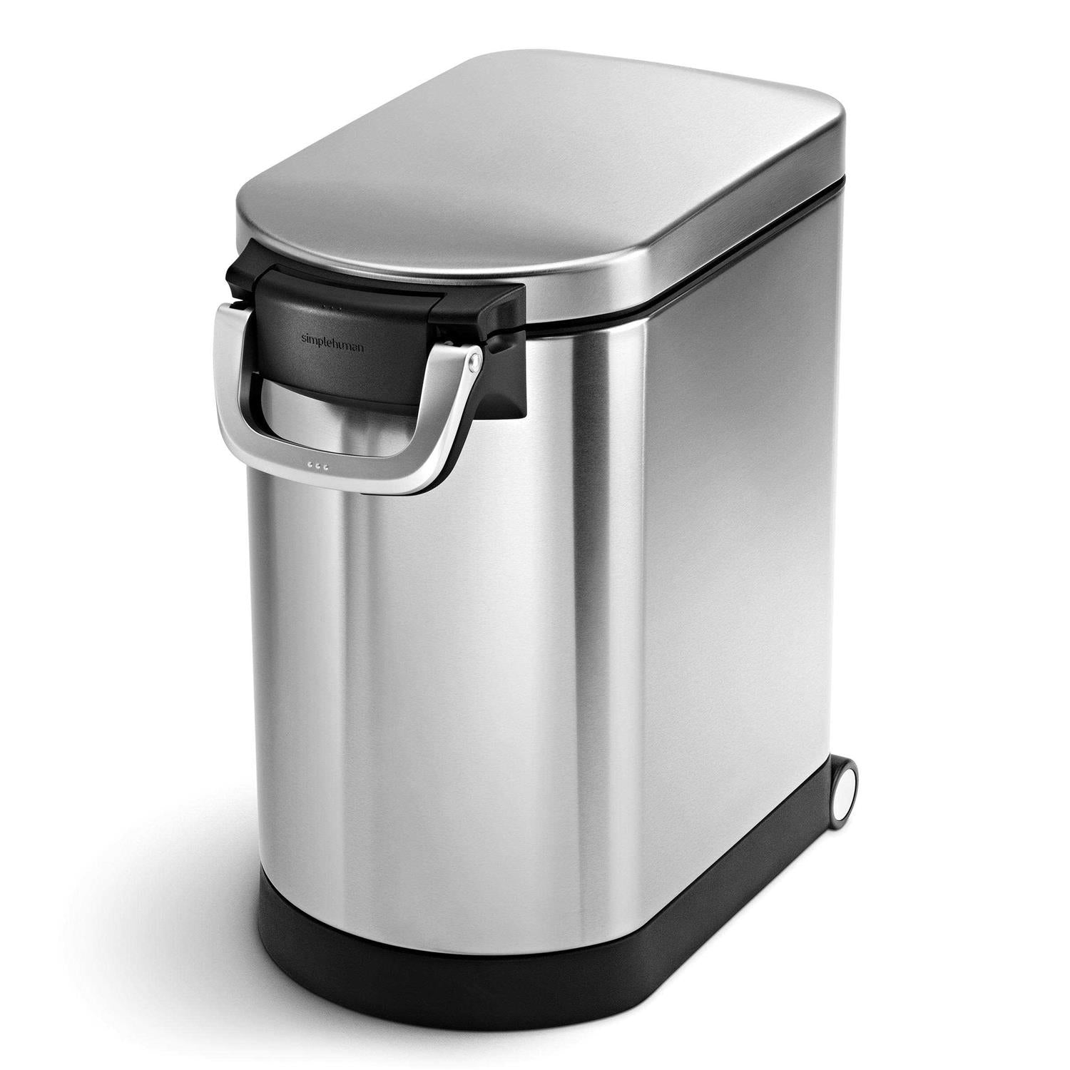 Medium Stainless Steel Pet Food Storage Can R578938