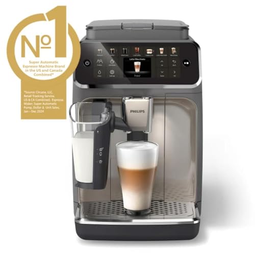 Fully Automatic Espresso Machine, Black Chrome I877