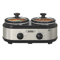 Dual Pot Slow Cooker with Ceramic Pot L1575