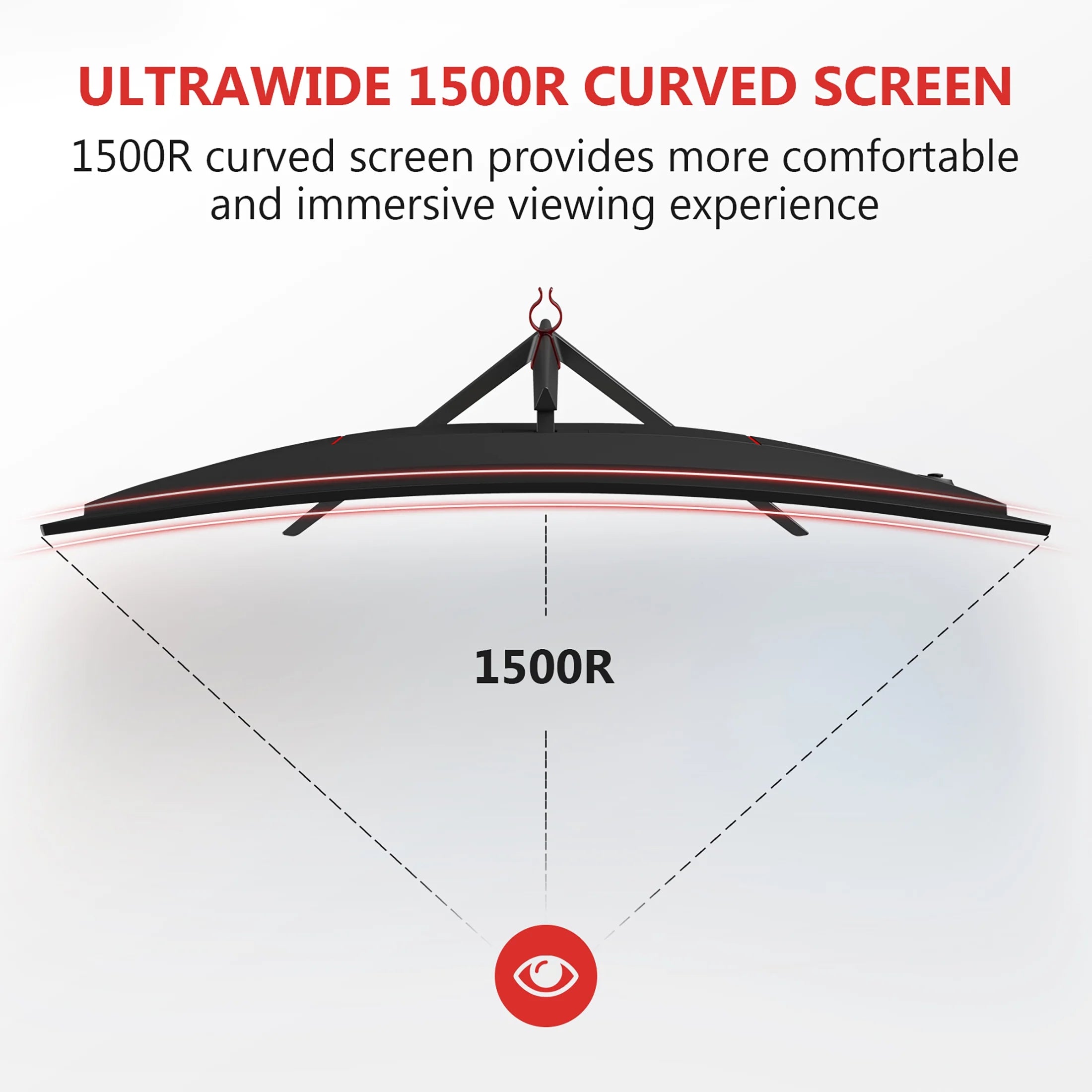 27-Inch Curved Gaming Monitor 240Hz 1ms Full HD LED Monitor G137022