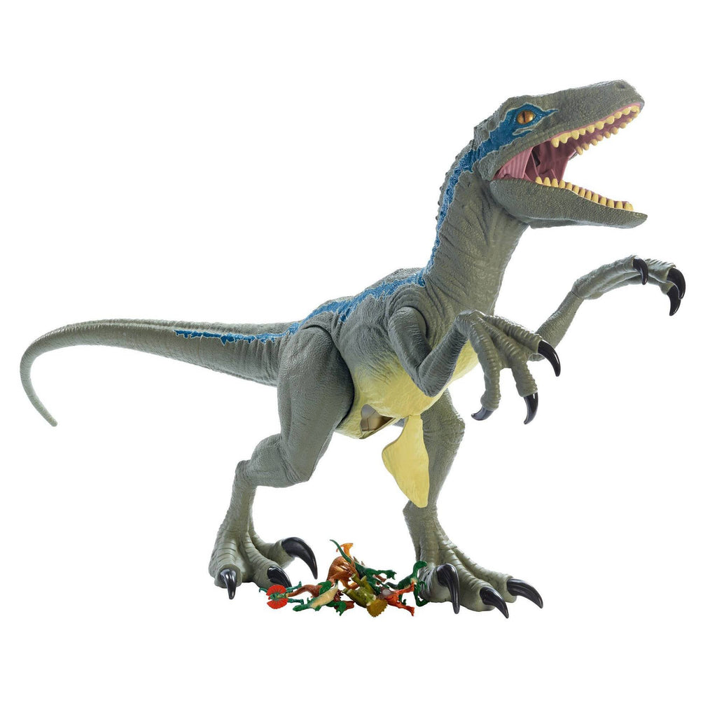 Super Colossal Velociraptor Blue O26179