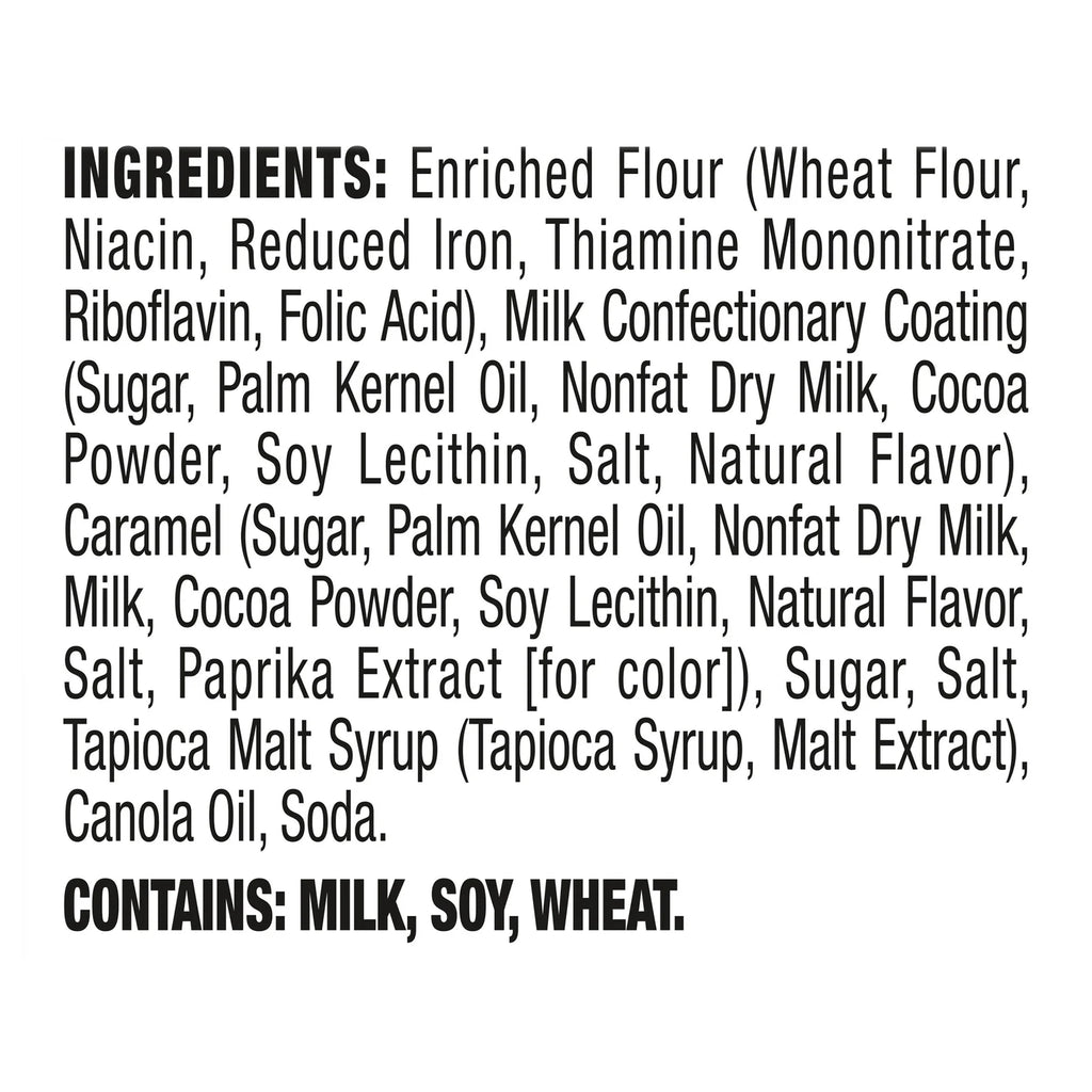 Milk Chocolate Carml Pretzel Crisps, Case of 12-5.5 OZ Y991757