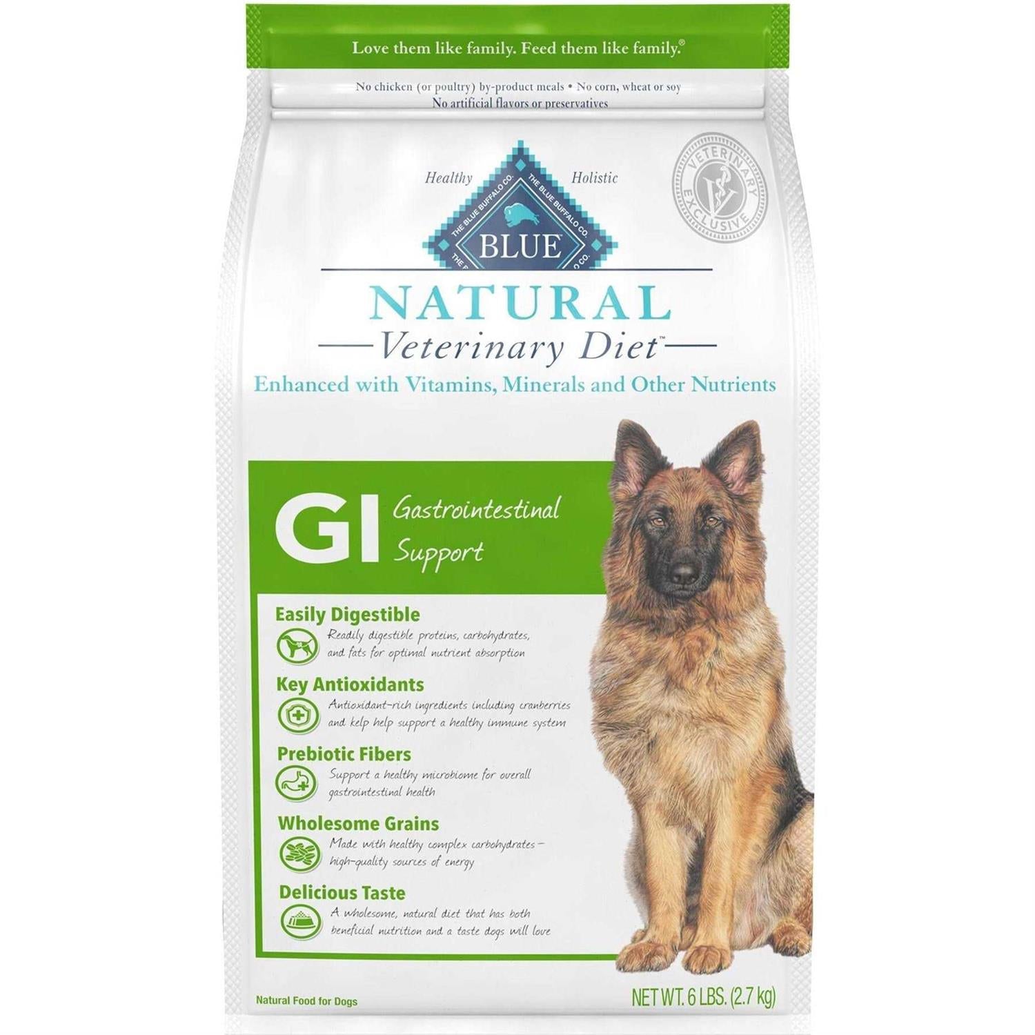 Natural Veterinary Diet GI Gastrointestinal Support Dry Dog Food J56467