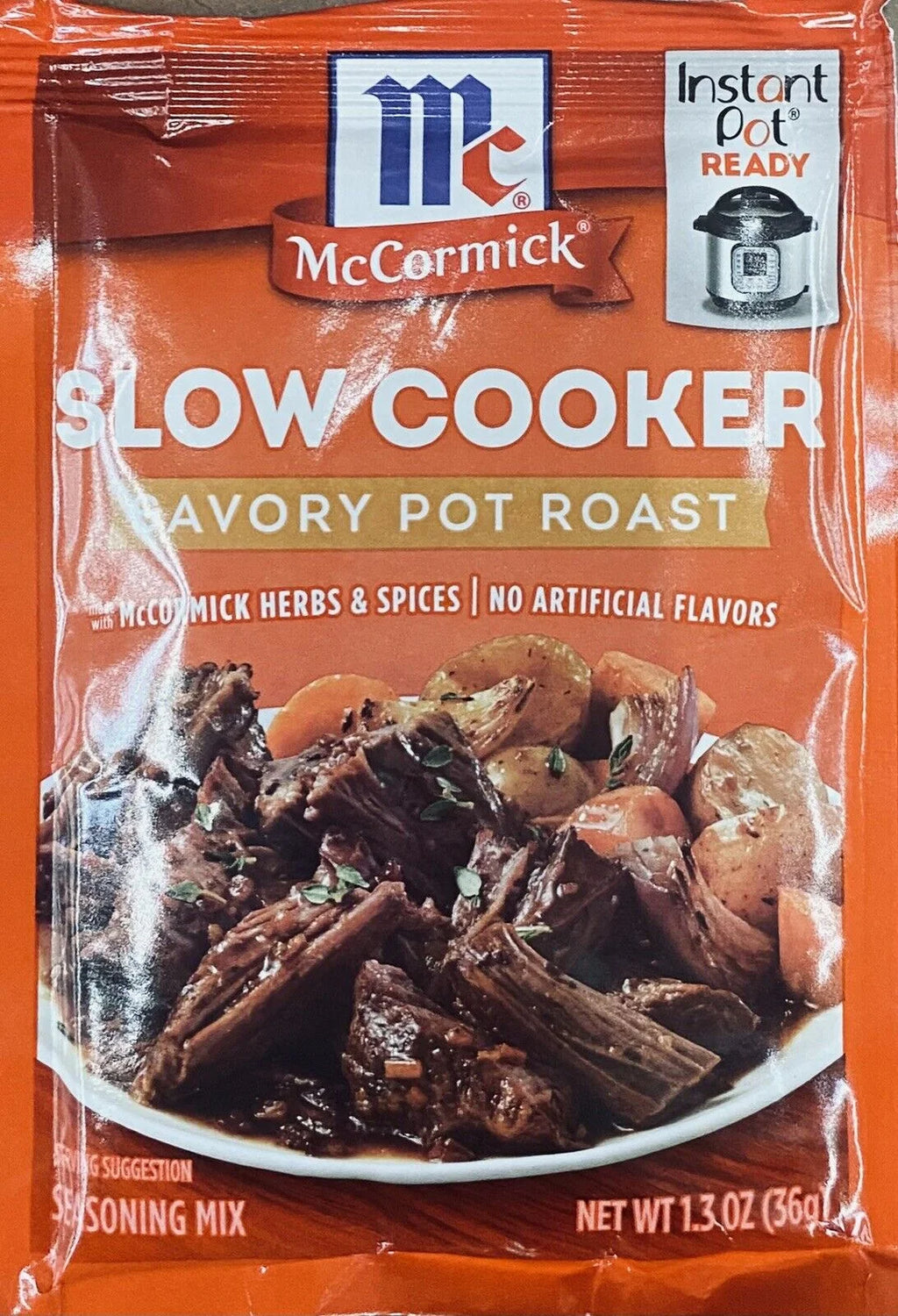 Slow Cooker Pot Roast Seasoning Mix 1.3oz 2 PACK H26487