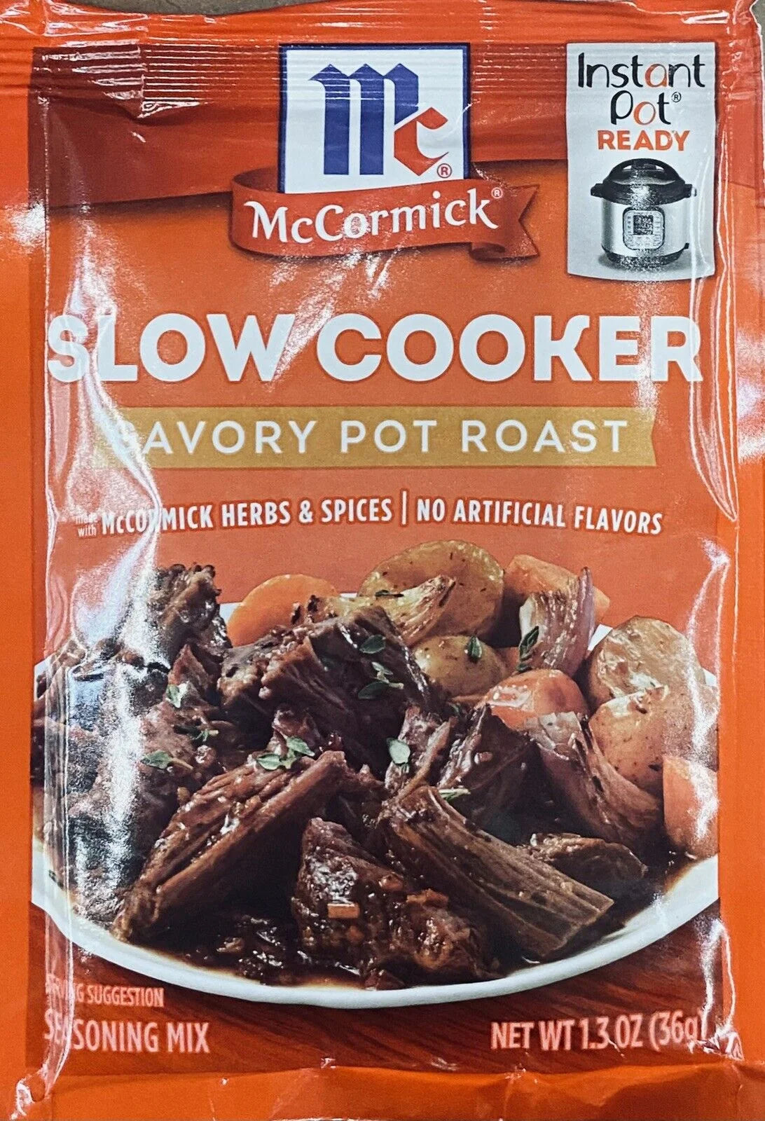 Slow Cooker Pot Roast Seasoning Mix 1.3oz 2 PACK H26487