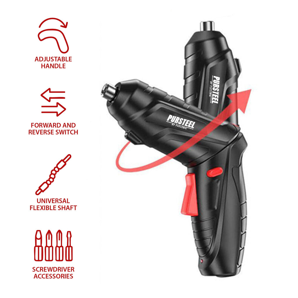Rechargeable Electric Screwdriver 47 Piece Set – The Ultimate Tool for DIY & Repairs