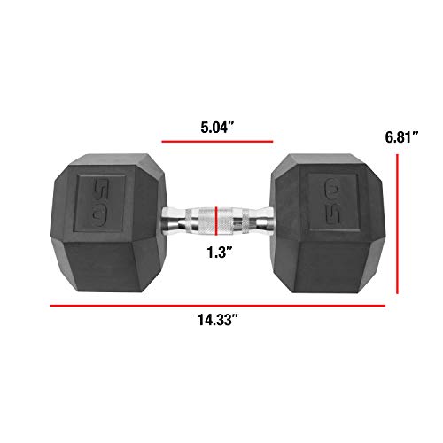 Coated Hex Dumbbell V173