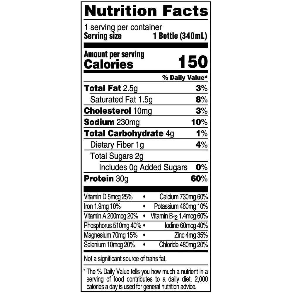 Chocolate 30 g Protein Shake 11.5 fl. oz. 12 Pack N8925