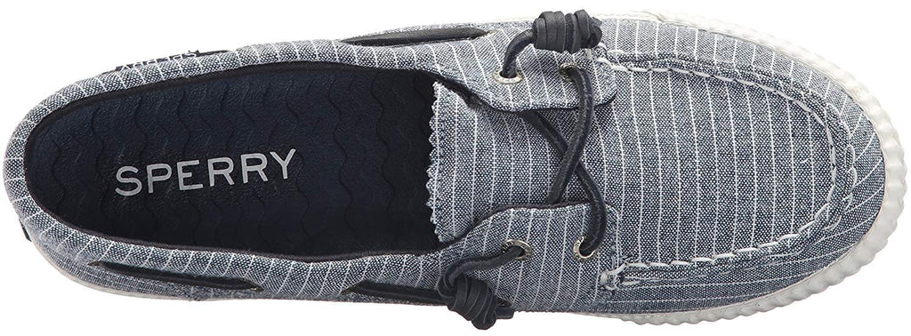 Blue/White Pinstripe Sneaker E7471