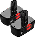 2 Pack 4500mAh Replacement Battery for 19.2V Cordless Drills F4102