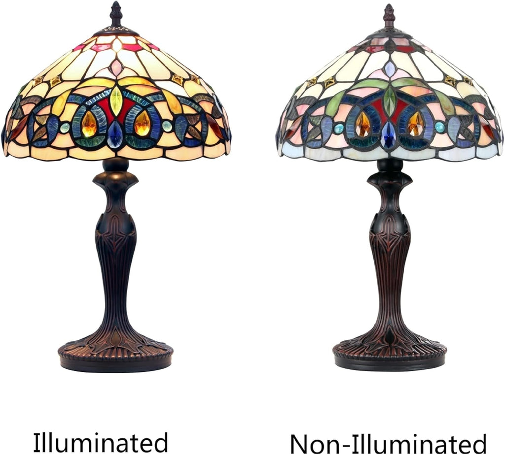 Dark Bronze 1 Light Table Lamp 12" Shade G6501