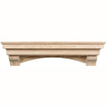 72x22 Unfinished Fireplace Mantel Shelf F5346
