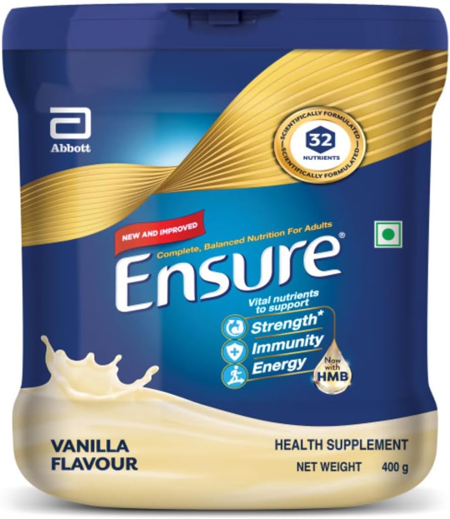 Vanilla Flavor Nutrition Powder 400gm Jar 10 Count B9352