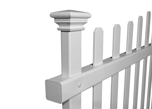 White 40" W x 30" H Vinyl Accent Fence N9160