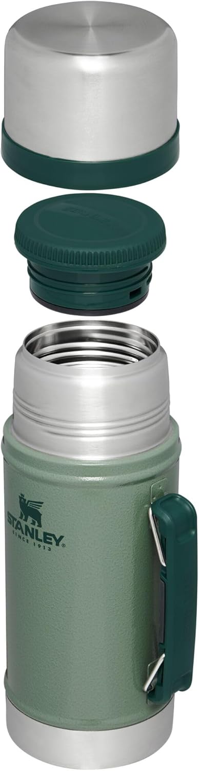Hammertone Green 1.0qt Vacuum Insulated Stainless Steel Food Jar S520