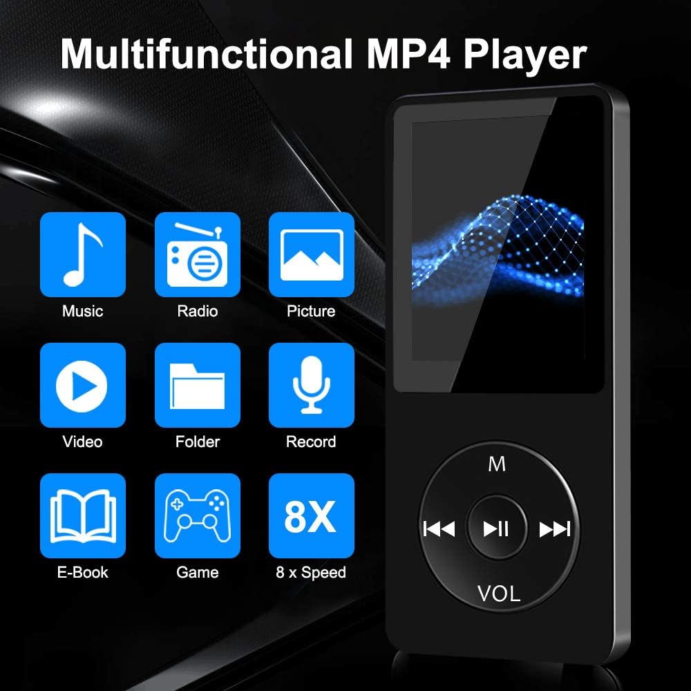 32GB Black MP3 Player with Bluetooth P27800