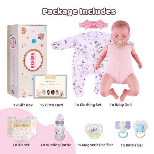20 Inch Poseable Reborn Baby Doll R388