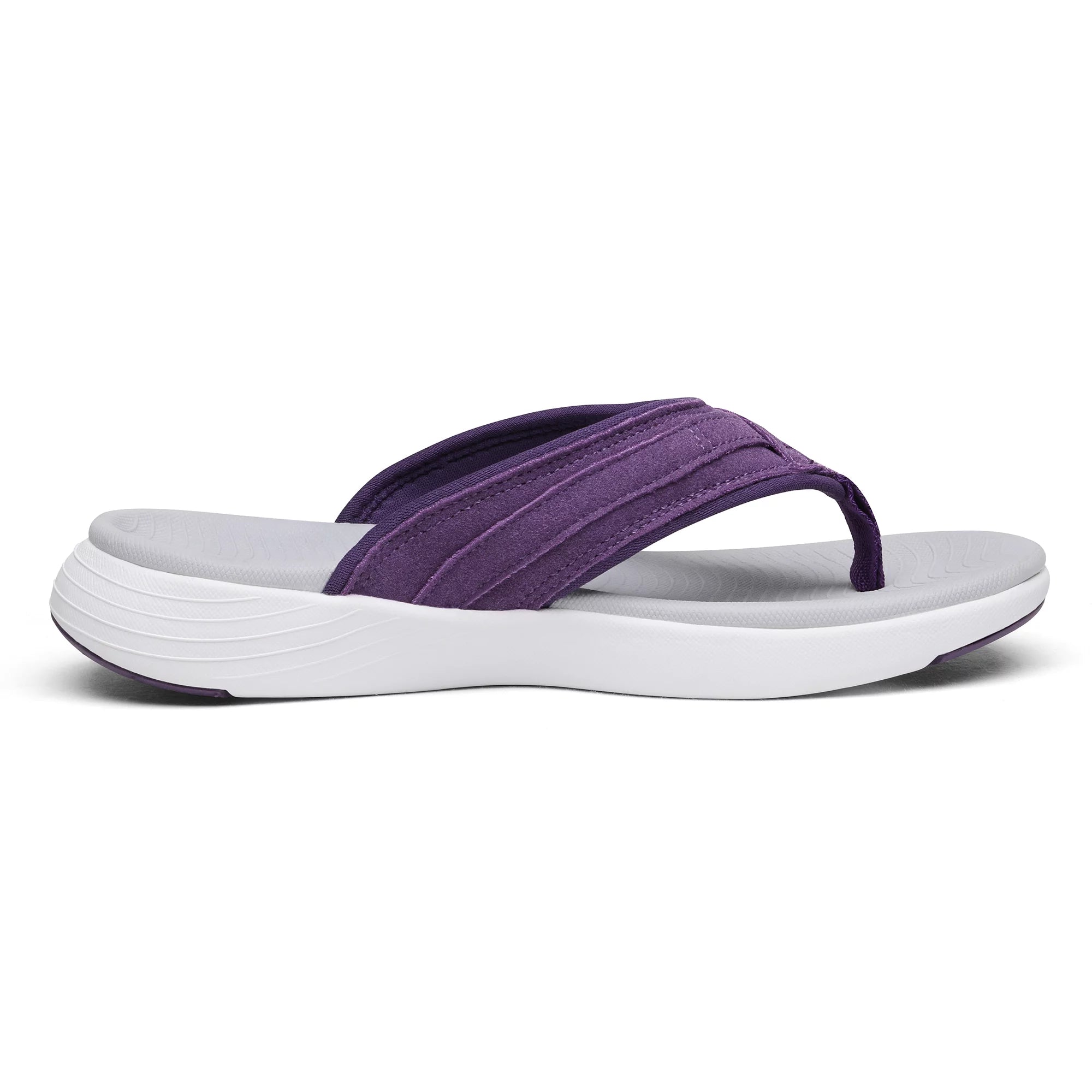 Women's Arch Support Soft Cushion Flip Flops Thong Sandals Slippers PURPLE Size 6 J73898