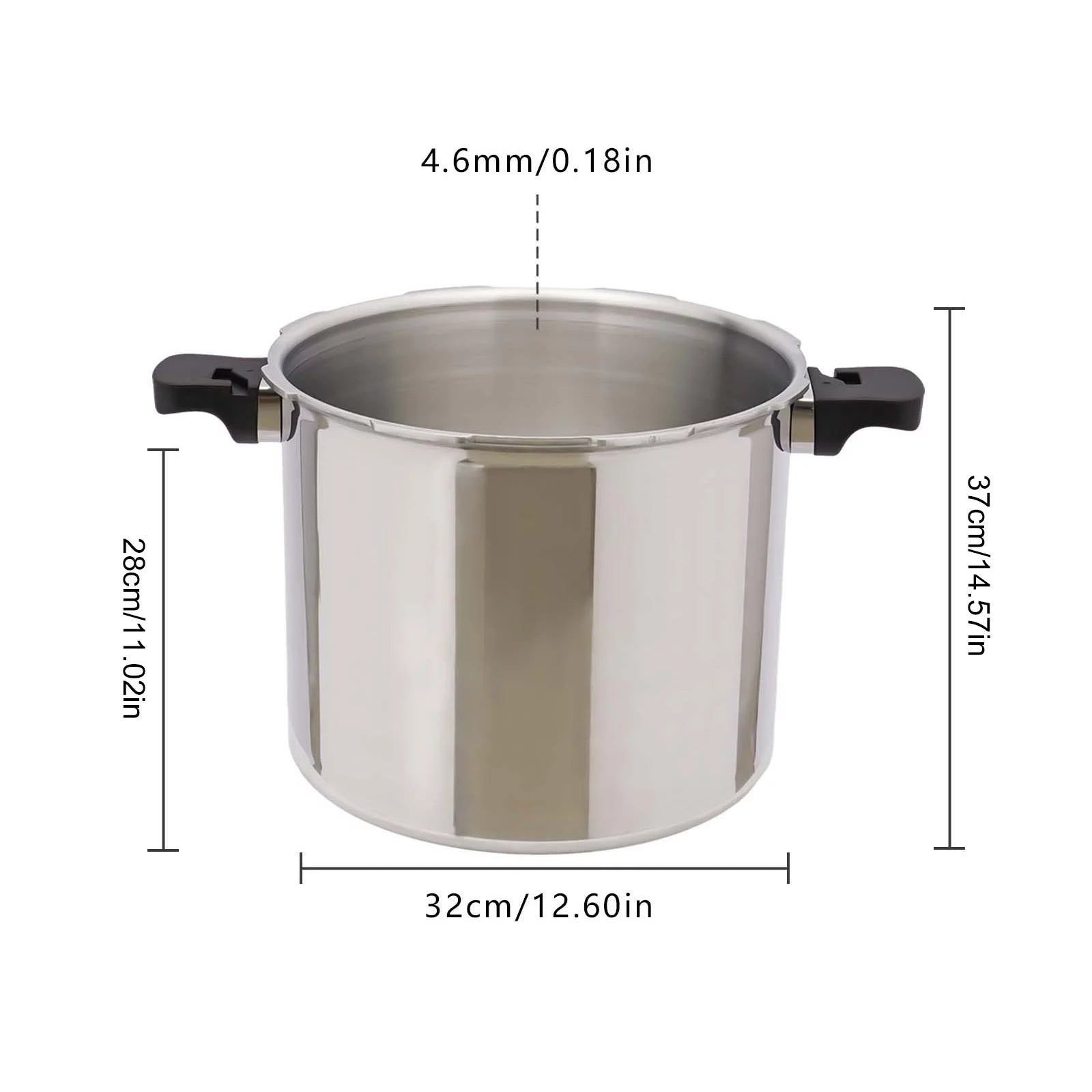 23 Quart Pressure Cooker Canner with Pressure Control A4512