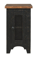 Black/Brown Chair Side End Table M7743
