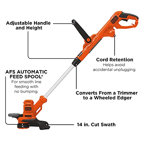 Electric String Trimmer, 6.5-Amp, 14-Inch O351563